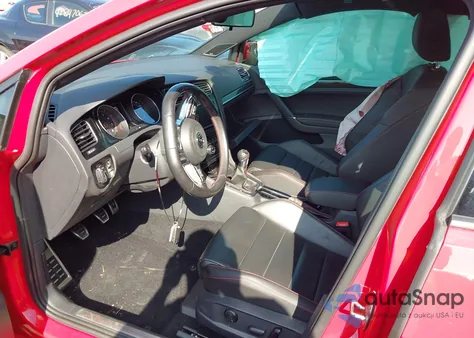 2017 Volkswagen Gti Sport/Se/Autobahn from USA, damaged, VIN 3VW547AU1HM053123